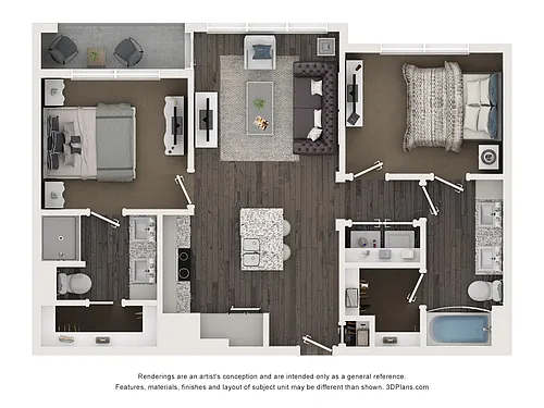 Floor plan B1