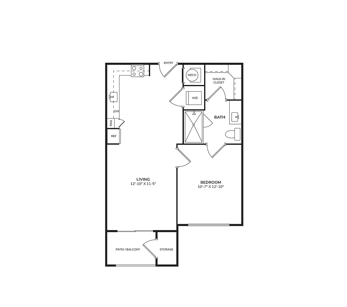 Floor plan A1