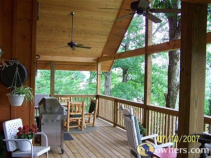 Upper deck off Living Room