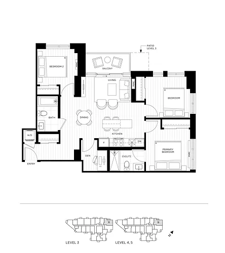 Floor plan T2-0416