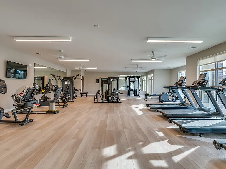 Fitness Center ready for your workout