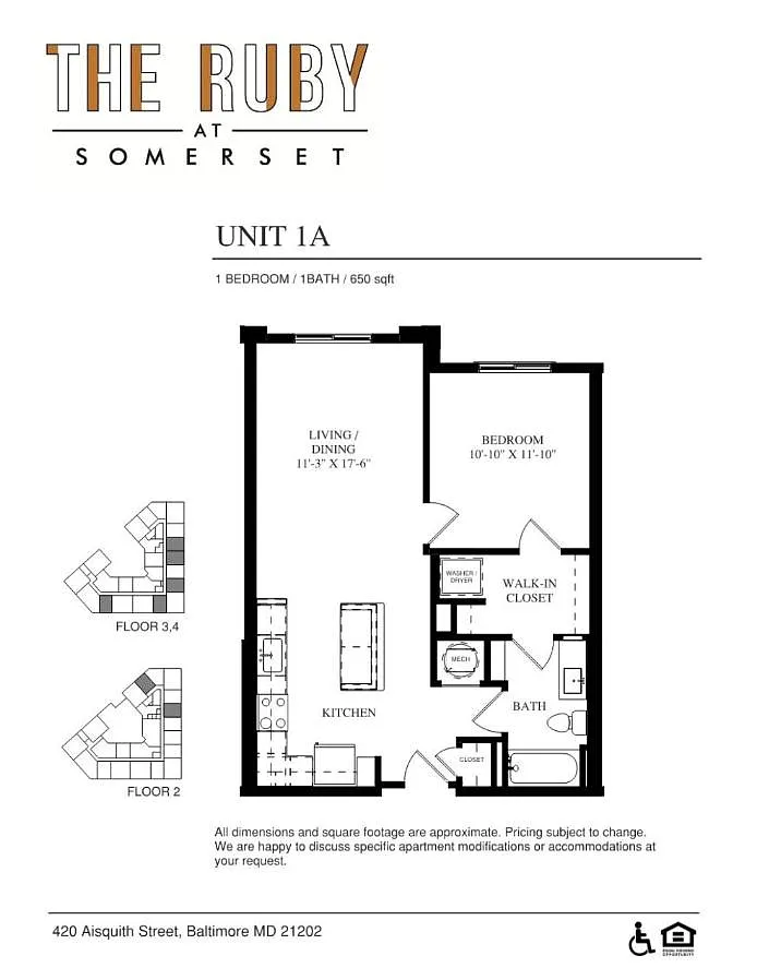 Floor plan 1C