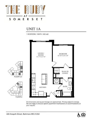 Floor plan 1C