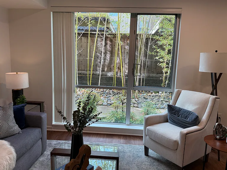 A roomy and inviting living room.