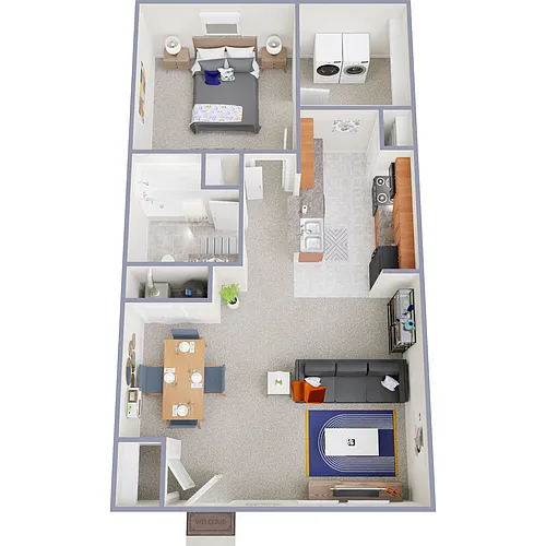 Floor plan The Hawthorn