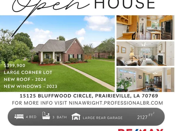 15125 Bluffwood Cir, Prairieville, LA 70769
