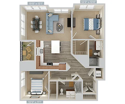 Floor plan B8-1145