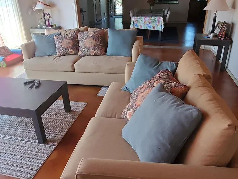 Living Room open concept to Dining Room and Kitchen