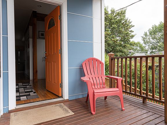 Front Deck and Front Door