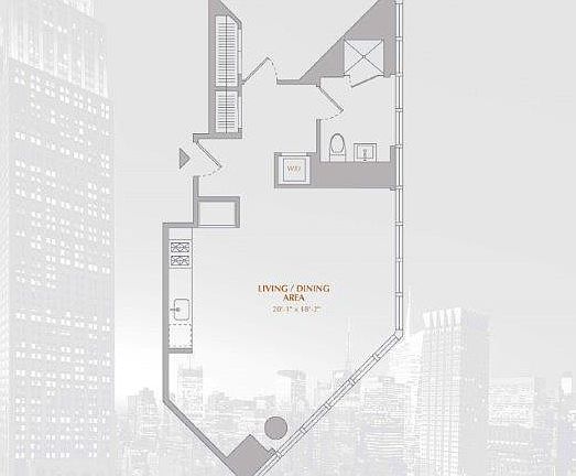 2nd image of 160 Madison Ave APT 18G