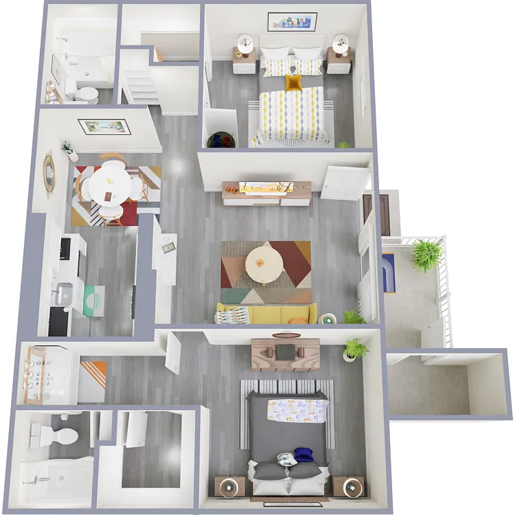 Floor plan B2