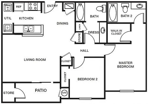 Floor plan B3