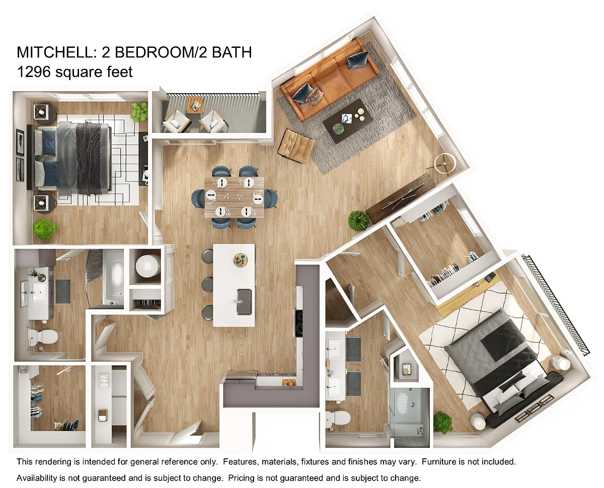 Floor plan B4 - Mitchell