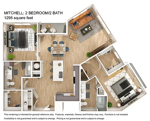 Floor plan B4 - Mitchell