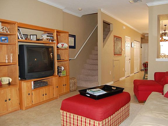 Living room to stairs