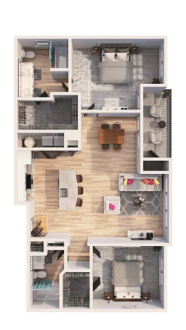 Floor plan B2B