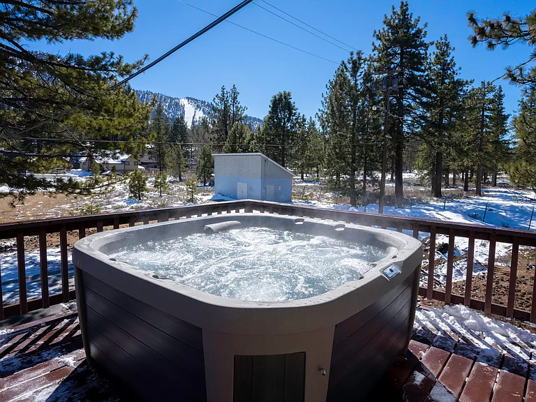 2nd Floor outside Hot Tub and 360 walk around HUGE deck for specular mountain views & listen to the outdoor casino concerts as if you were there!