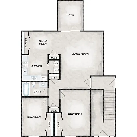 Floor plan Devon