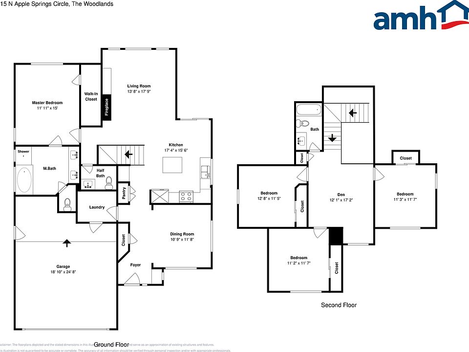 115 N Apple Springs Cir, Spring, TX 77382 Zillow