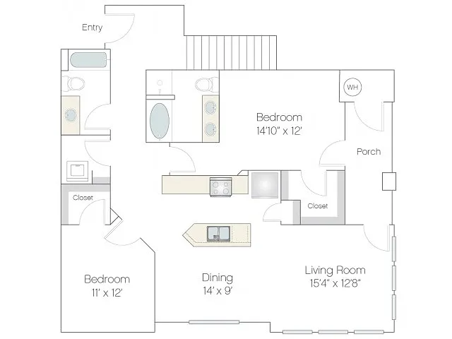 Floor plan B3