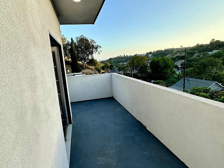 Balcony attached to bedroom 1