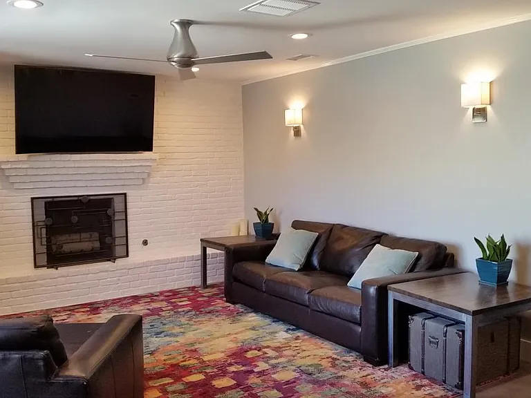 Updated living room