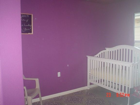 One of the secondary bedrooms