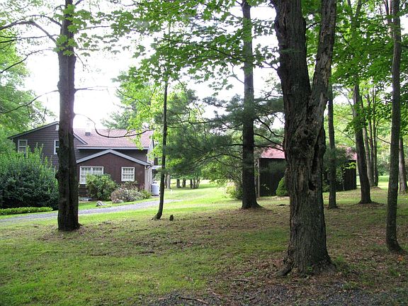 Home exterior from the road