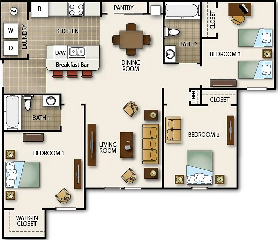 Osceola Bend Apartment Homes — Photo 32