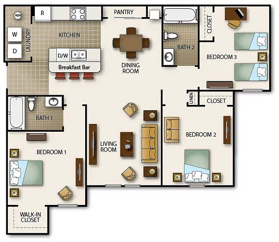Floor plan Maple