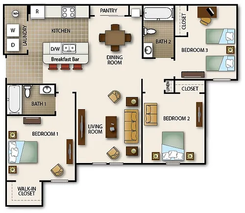 Floor plan Maple