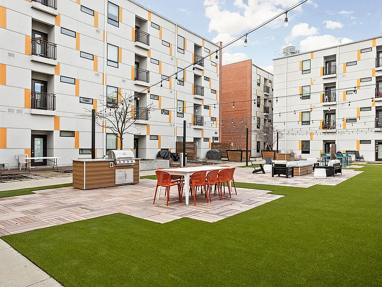 Grill Station and Green Space