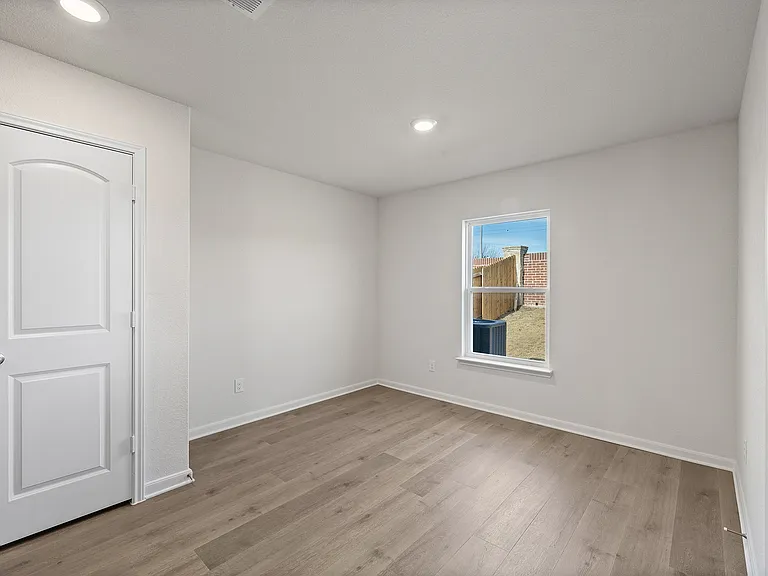 The dining room of the Sabine has a large window that lets in great natural light.