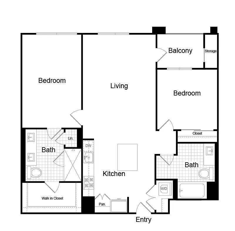 Floor plan B3