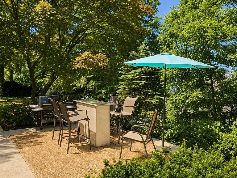 Your own dedicated patio