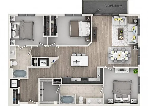 Floor plan D2