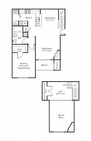 Floor plan 1F Loft Renovation 7