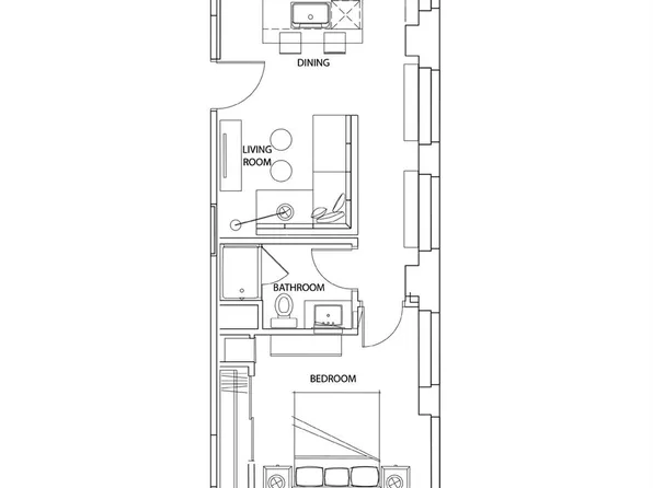 1 Park Ave APT 1214, Detroit, MI 48226