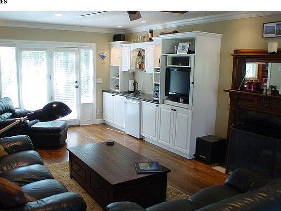 looking south from living room