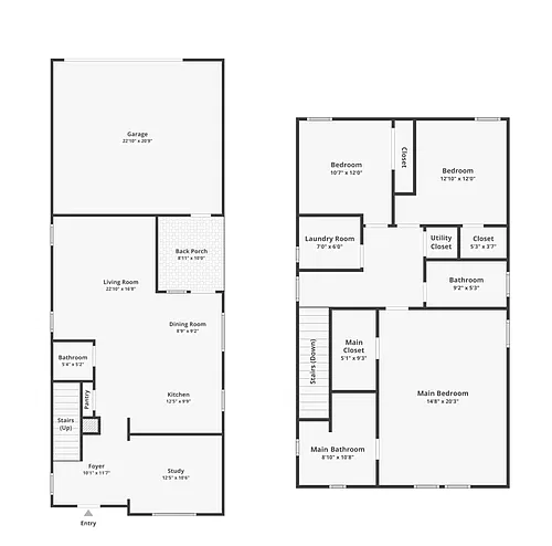 Floor plan Camden