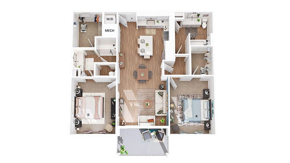 Floor plan B1