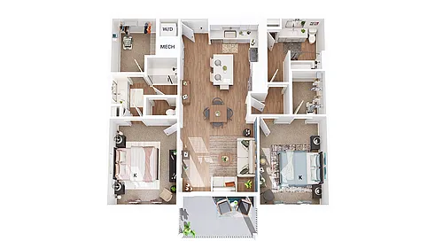 Floor plan B1