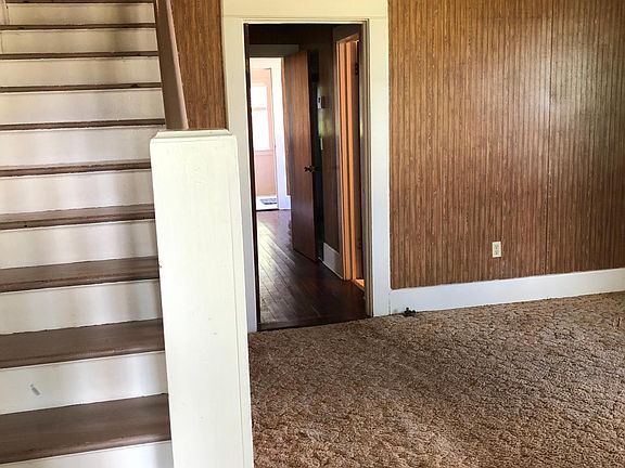 Living room and hallways
