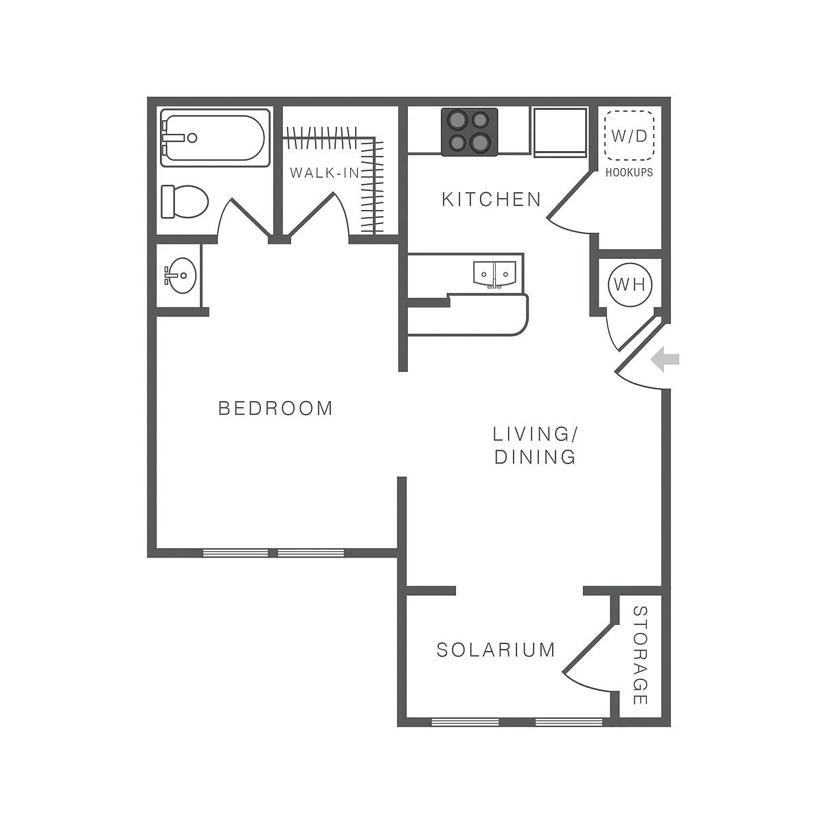 Floor plan A1s