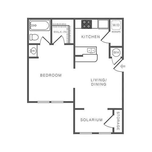 Floor plan A1s