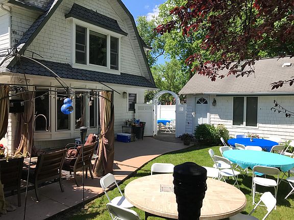 Backyard access available upon request. Cottage is to the right of the main residence occupied by owners part time.
