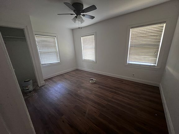 Front bedroom. Excuse the dust- updates in progress!