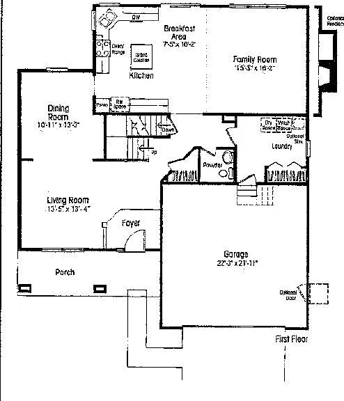 1st Floor Plan