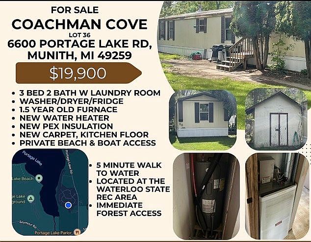 1st image of 6600 Portage Lake Rd Lot 36