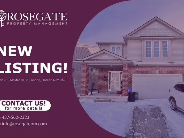 209 McMahen St #2, London, ON N5Y 0A2